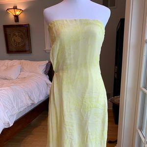 Robert Rodriguez ethereal silk cocktail dress